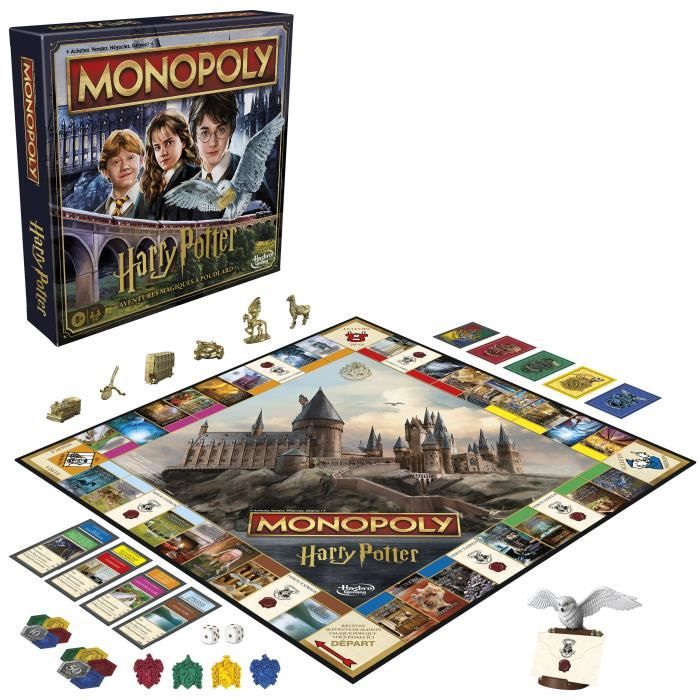 Monopoly Harry Potter Hasbro La Boite