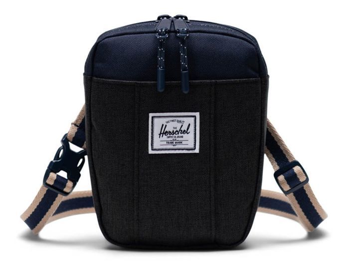Herschel Cruz Crossbody Black Crosshatch Peacoat 185627 sac