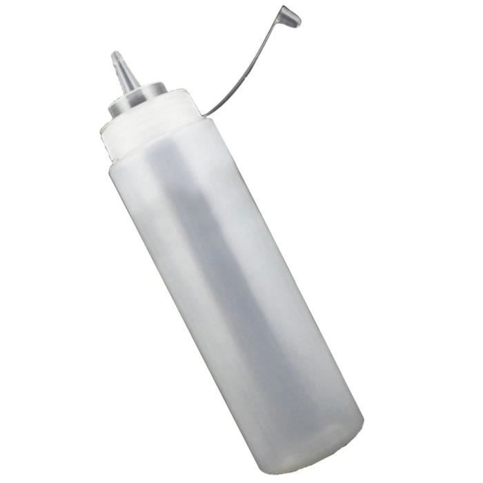 Distributeur De Sauce Pompe 1L Royal Catering – Pompe à Sauce Inox Pour Ketchup, Sauce Soja, Professionnel RCDI-2L