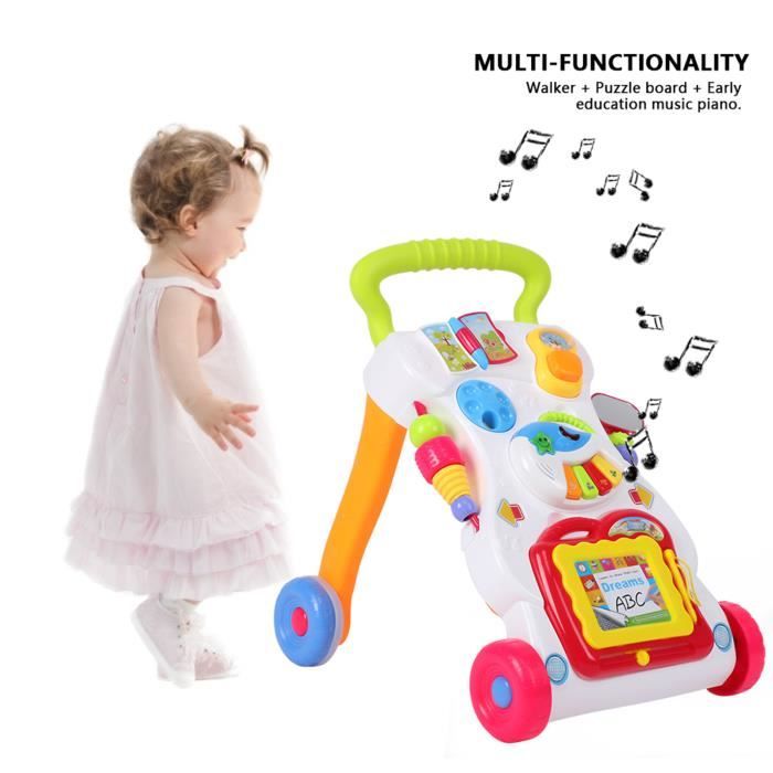 Trotteur bébé premier pas discount