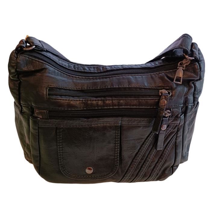 Sac bandouliere online 2 compartiments