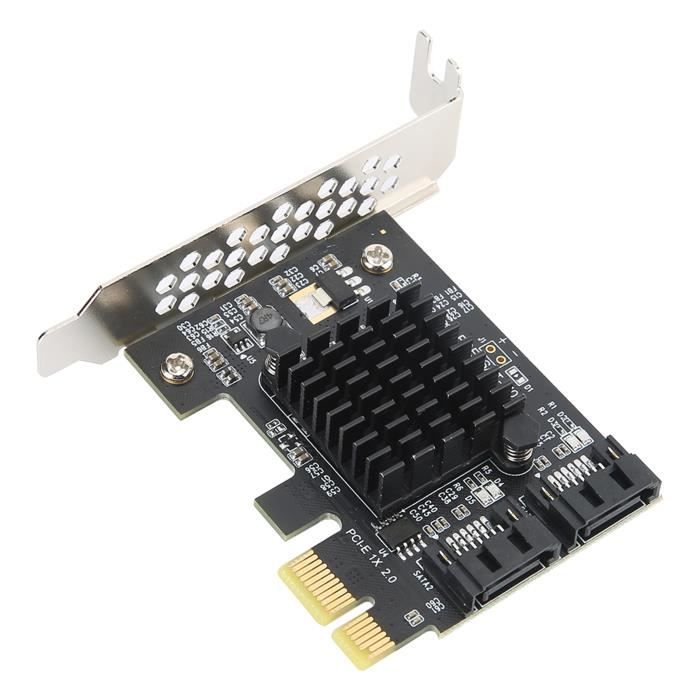 Carte PCI-Express 2 Ports Série RS232 + 1 Port Parallèle DB25 - Compatible Windows/Linux/Mac