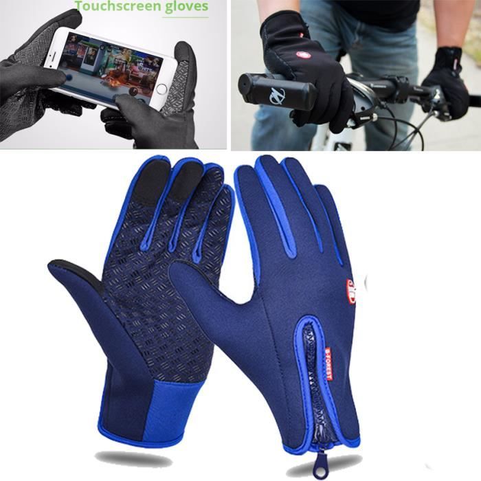 Gant Cyclisme Vélo Homme//Femme Bicyclette Integral Coussin en Gel Anti-dérapage