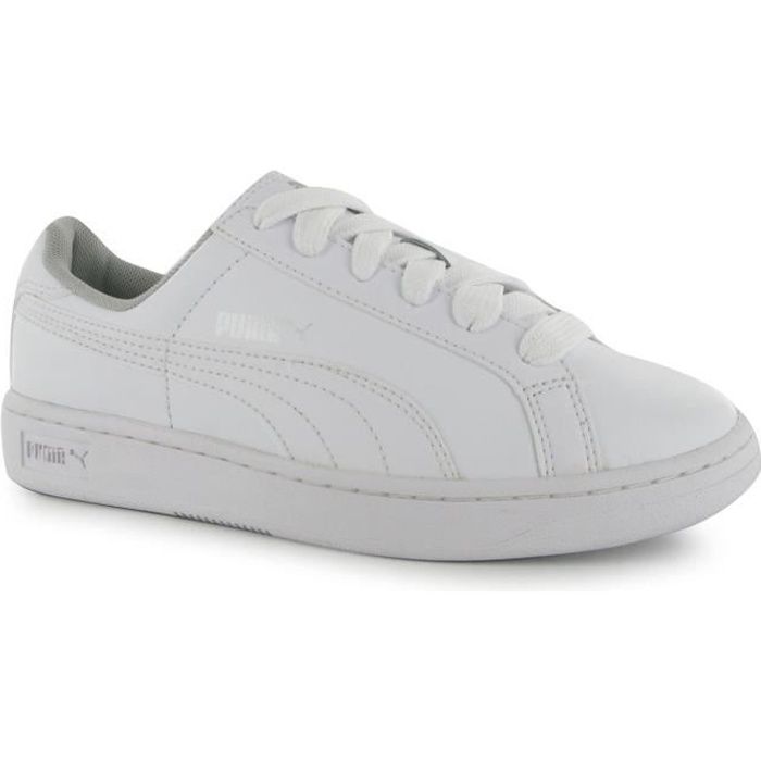 basket puma cuir blanche