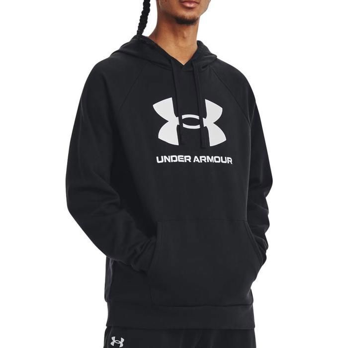 Sweat-shirt homme Under Armour Rival Fleece 1379758-001 Noir