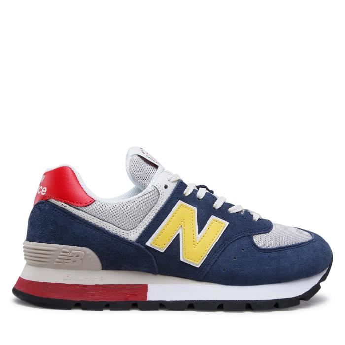New balance 574 yellow blue discount