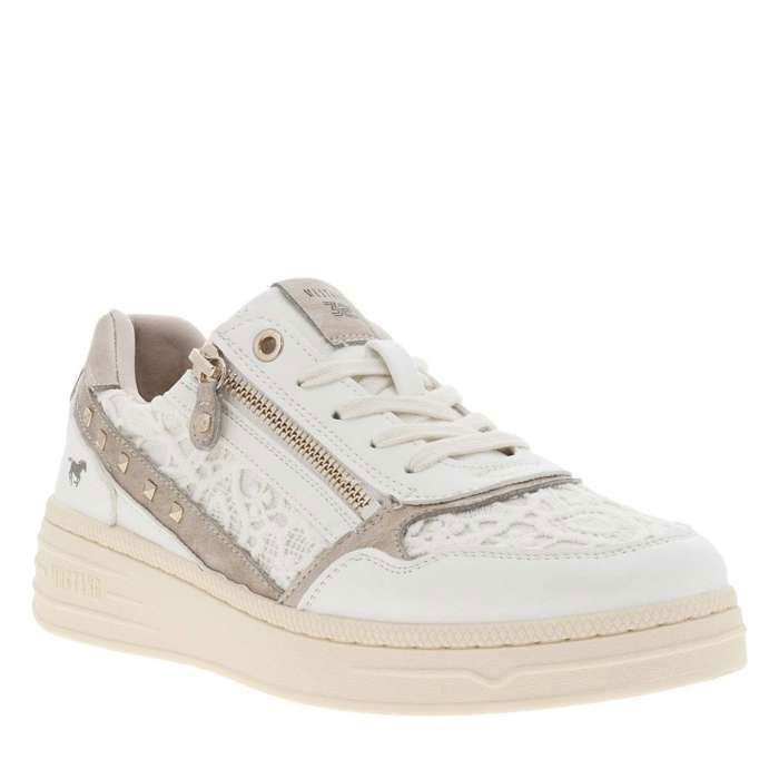 mustang Sneakers talon compensé bas