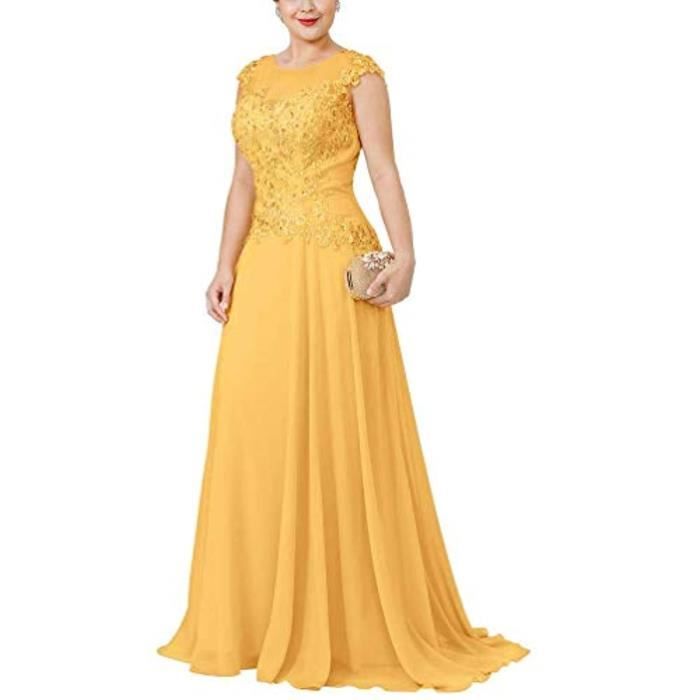 Robes Mère De La Mariée En Dentelle Mousseline À Fermeture Éclair Avec Poches Jaliyah main image 0