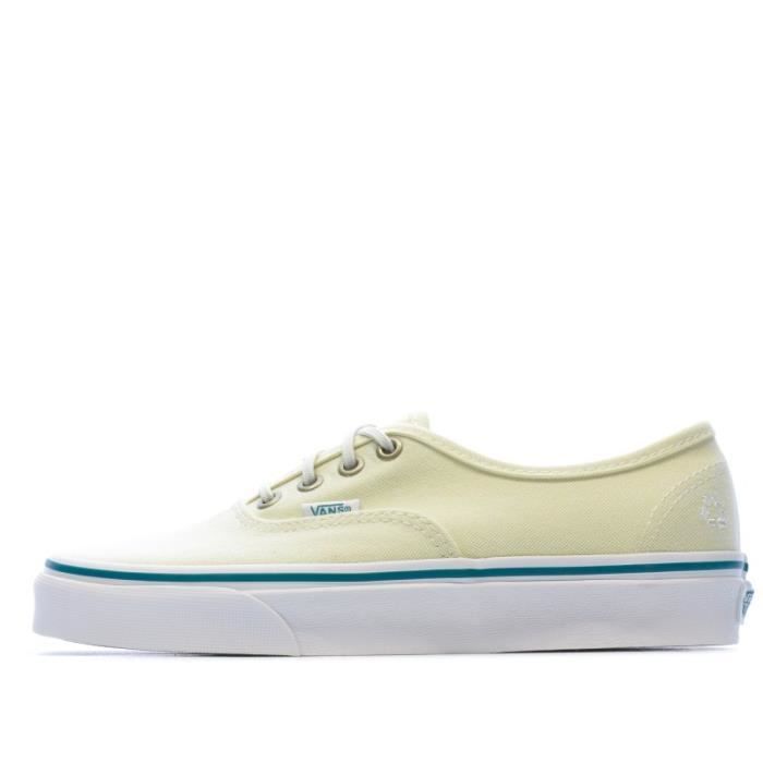 vans femme jaune