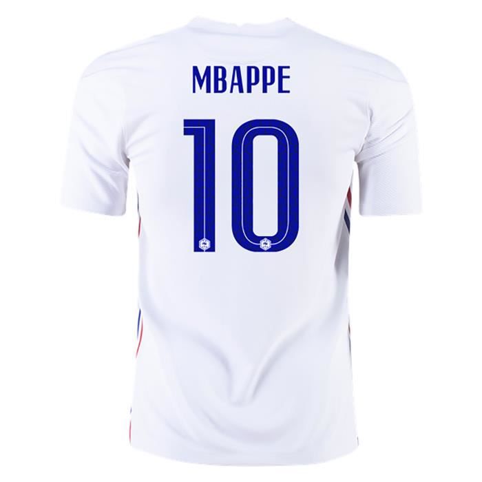 Maillot Equipe De France Fff 2 Etoiles 21 Euro Maillot De Foot 10 Kylian Mbappe Pas Cher Homme Cdiscount Sport
