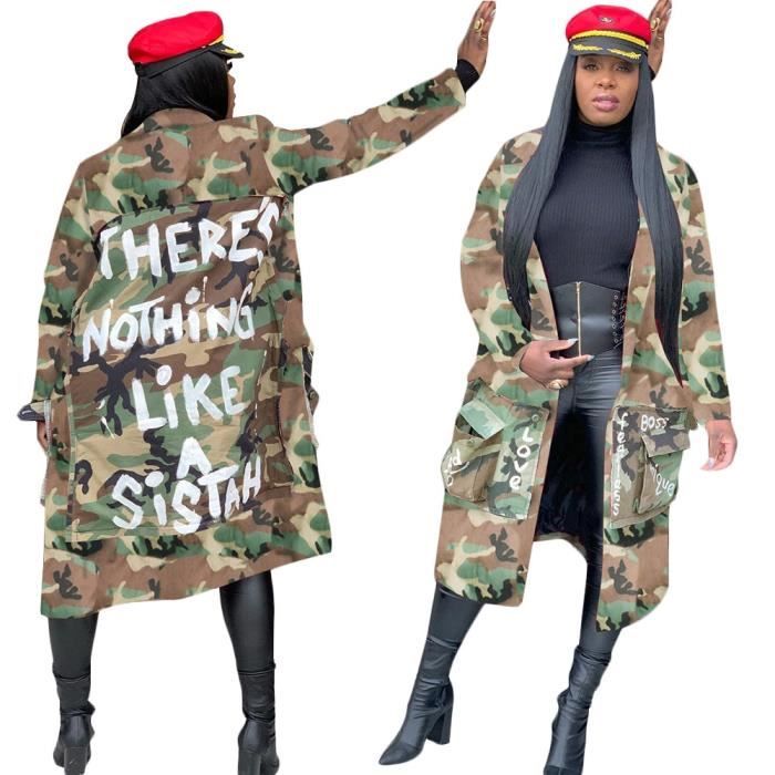 Vetement camouflage femme sales
