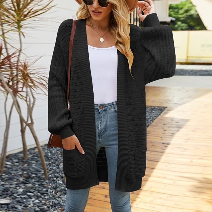 Cardigan ouvert femme clearance
