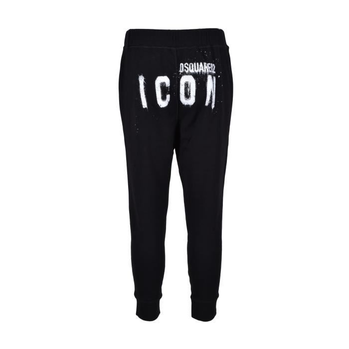 DSQUARED Pantalon Homme Noir Coton GR76407 Noir - Cdiscount Prt--Porter