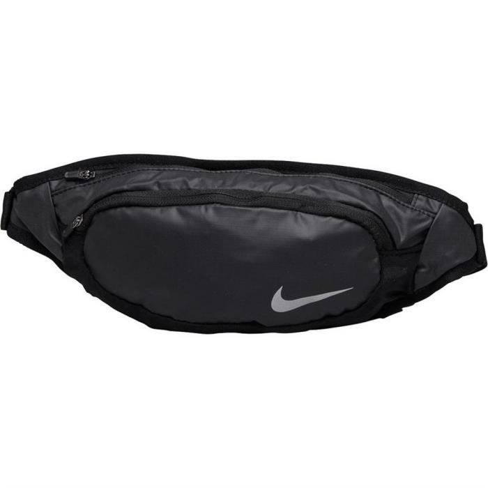 nike waist bag black