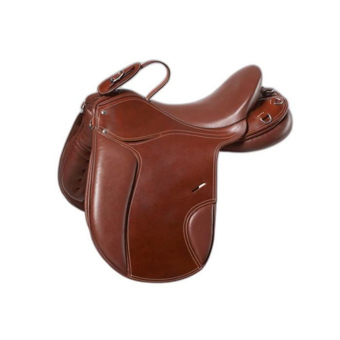 Meilleurs prix pour Selle équitation d'aventure Norton - noisette - 17"