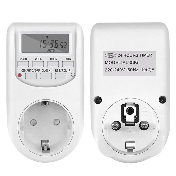 3 X Timers LCD électronique Numérique Prise Secteur Plug quotidienne hebdomadaire Programme 13 A
