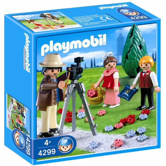 Playmobil Photographe avec enfants d honneur Cdiscount Jeux Jouets