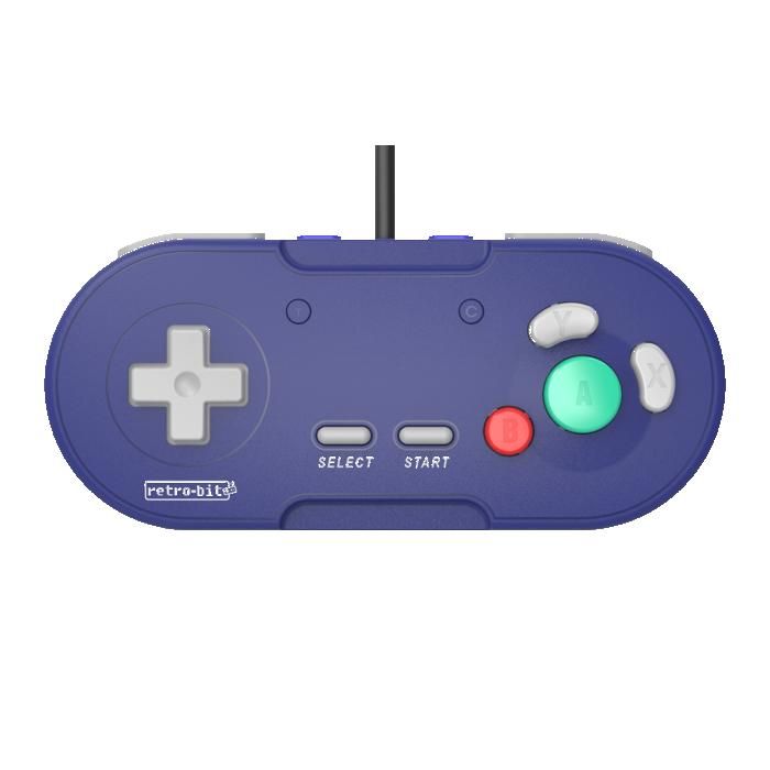 Retrobit LegacyGC Manette Filaire pour Nintendo Gamecube Jet Connexion d'origine Neuf