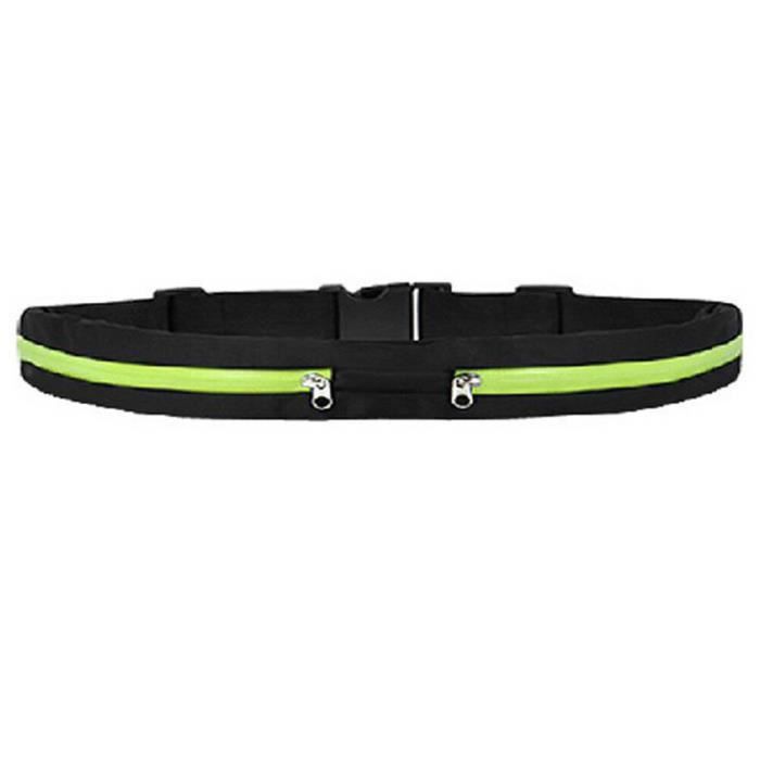 Sac Banane De Sport Homme Femme, Ceinture De Course Sac Poitrine Sac À La Taille Avec Trou Pour