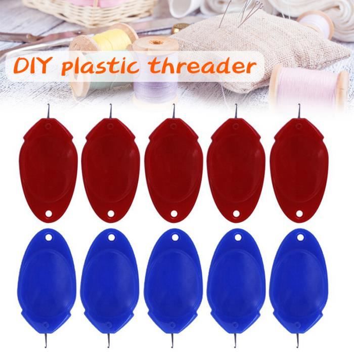 Kit Enfileur élastique Neikafan - 11 Pièces - Métal/plastique - Couture, Broderie, DIY