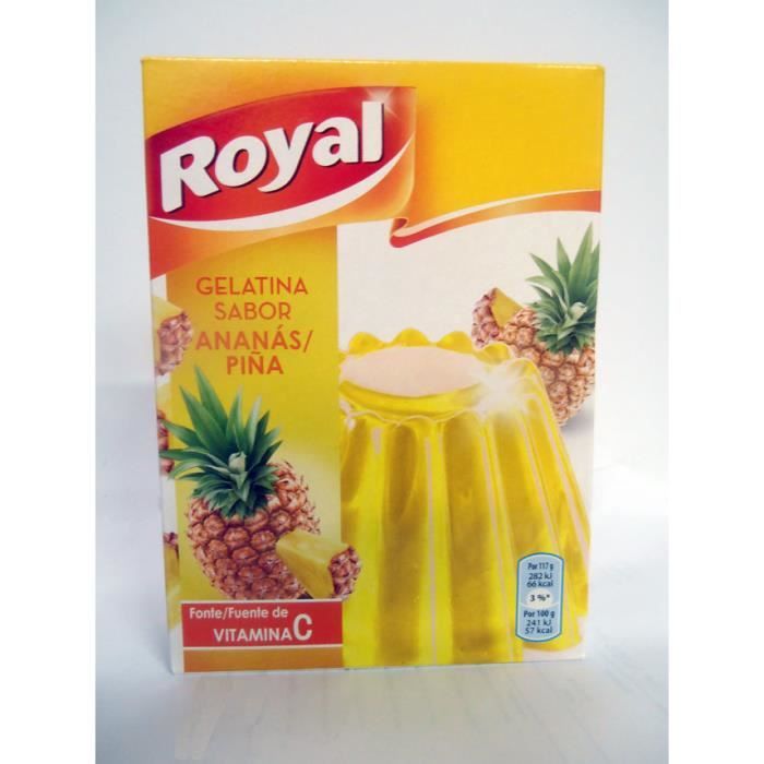 Gélatine goût ananas "ROYAL" 170gr Cdiscount Au quotidien
