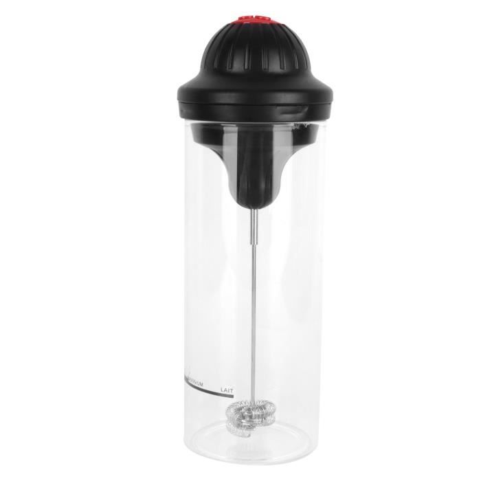 Dreo Mousseur à lait électrique 8 en 1 pour latte art café, 270 ml, mousseur chaud et froid, chauffe-lait automatique pour lait laitier et non laitier avec LED, anti-brûlure, facile à nettoyer, gris