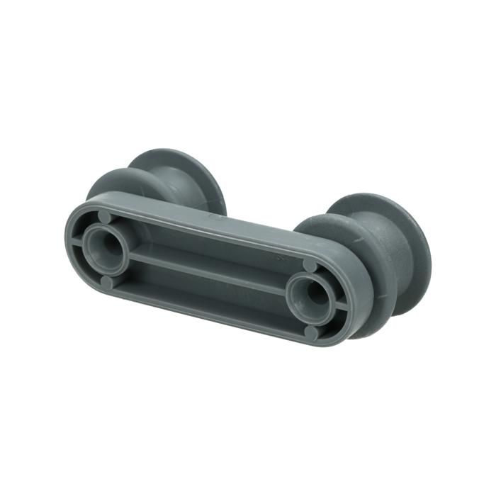 Roulette pour panier avec support Lave vaisselle 698412505 SMEG WHIRLPOOL BAUKNECHT ARISTON HOTPOINT TEKA GORENJE IGNIS