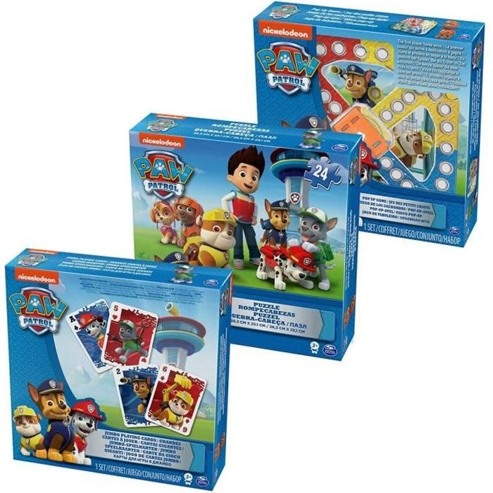 Maxi pack 12 puzzles pat patrouille