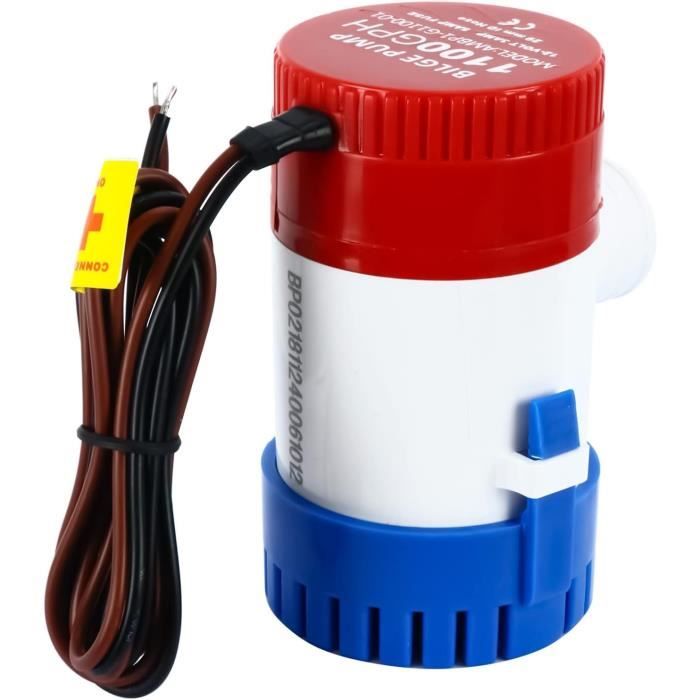 Pompe De Cale Automatique 12V Submersible 1100 Gph - Marque Nikou - Neuf