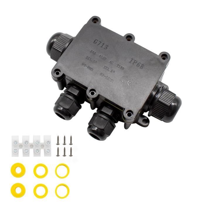 Produit Professionnel) Boite Etanche Electrique Exterieur IP68 SANS OUTILS Bornes Automatiques à Levier Pour Raccord Etanche De Boite De Derivation 100% Sécurisé