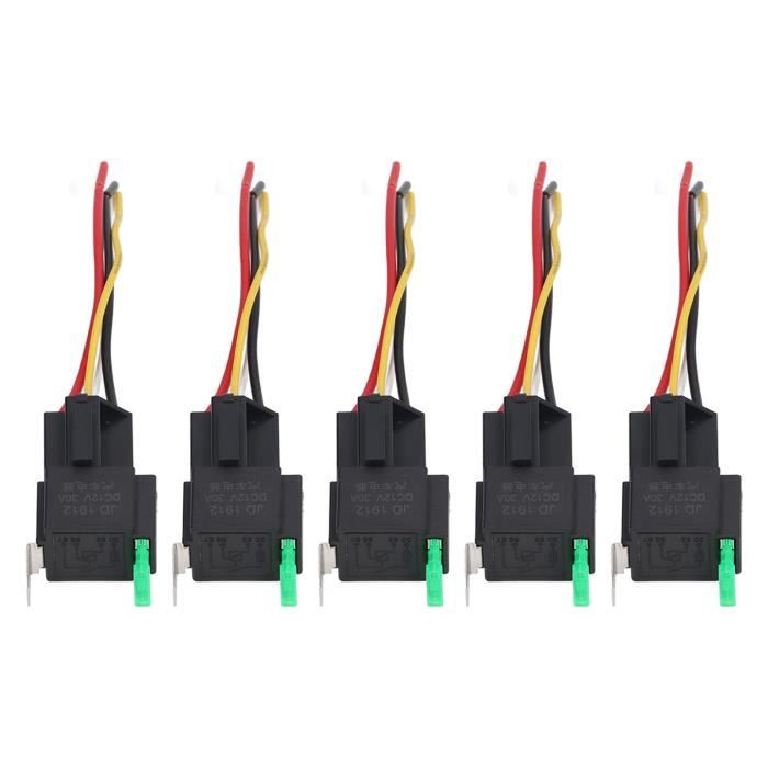 Lot De 5 Relais Mini Diode Pour Climatisation Auto - Protection Circuit Climatiseur Voiture