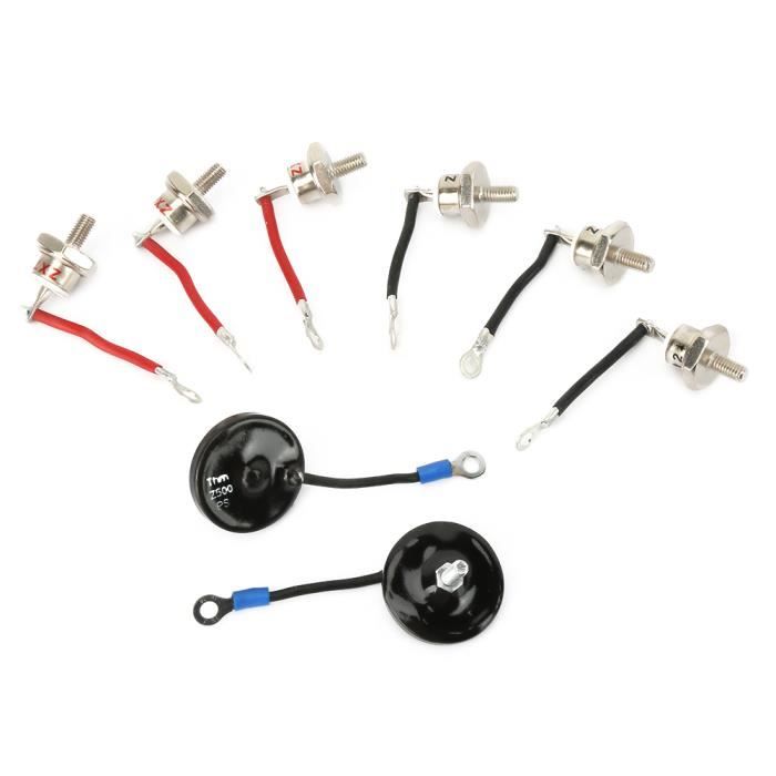 Lot De 50 Diodes Redresseurs Sanken EM01A - 600V 1A, Pour Montage Traversant, -40°C à 150°C