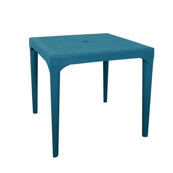 table jardin bleu