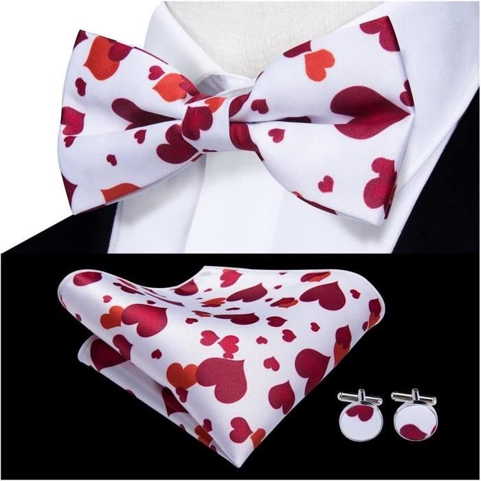 Nœud Papillon BomGuard à Motifs - 100% Polyester Réglable 25-50cm
