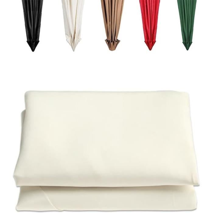 Auvent De Rechange Pour Parasol 2x2 M - Toile Polyester 160g, Imperméable, UV, Couleur Vin Rouge