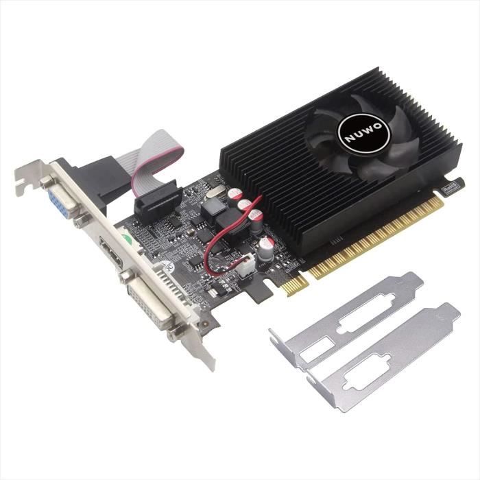 Carte Graphique Nvidia Geforce Gt 730 2 Go Ddr3 128 Bits 700 Mhz Carte Video Gpu A Profil Bas Pour Pc Gaming Dvi Hdmi H10 Cdiscount Informatique