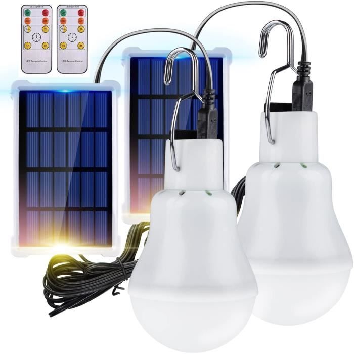 Ampoule D'urgence Rechargeable SODIAL - Haute Luminosité, Douille E27, Avec Crochet, Neuve
