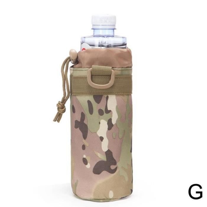 Lot De 2 Housses Isolantes Pour Bouteille - Tissu Néoprène - Adaptable 550/750/1000/1500 Ml - Gris - 13