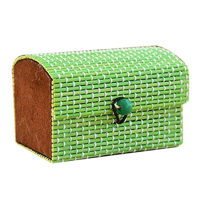 Coffre Au Trésor Pirate Rose Avec Serrure - Boîte De Rangement Pour Bijoux, Jouets, Décoration (14x11cm) - 2