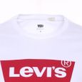 LEVIS T-Shirt Housemark Blanc Homme-1