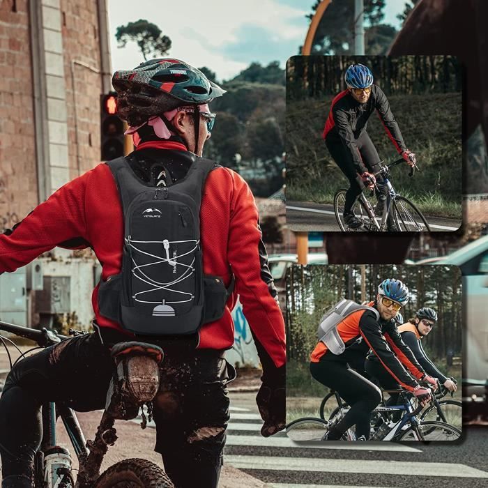 Sac a Dos Velo 20L Hydratation Isolation Impermeable Sac a Dos Voyage Ultraleger Sac de Bicyclette pour Sport Plein Air Randonnee Jo Cdiscount Auto
