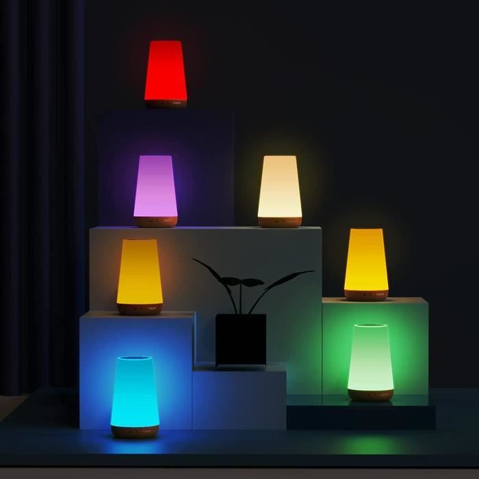 Veilleuse Enfant LED Lampe Nuit Tactile de Chambre Rechargeable Lampe