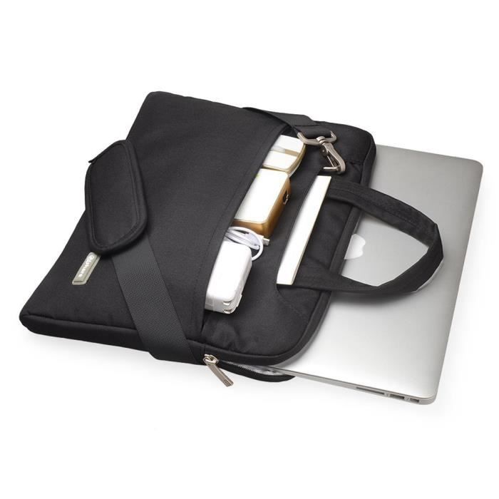 General - Sacoche pour ordinateur portable, étui de protection pour  ordinateur portable fin et durable, sacoche de porte-documents d'affaires  compatible avec MacBook Pro 14 et MacBook Air, XPS 13 et les plus
