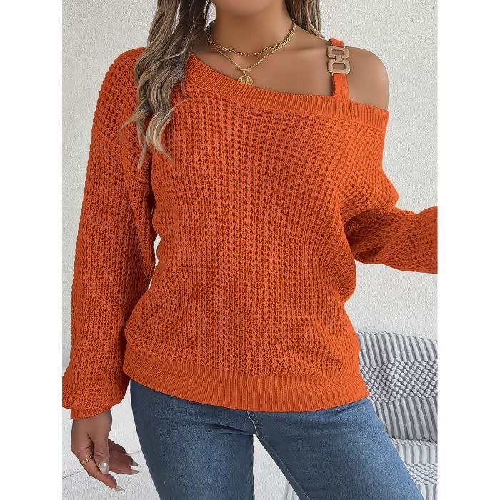 Pull a epaule dénudée top