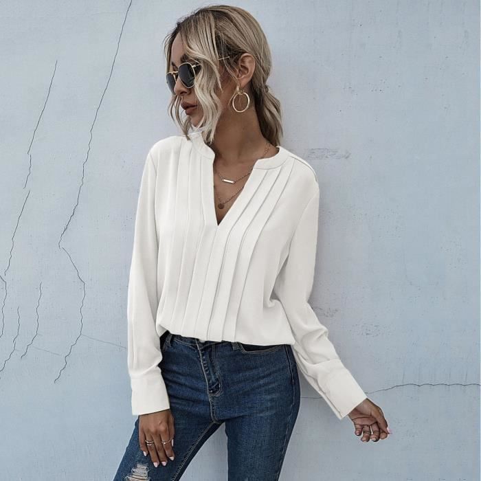 Blouse en mousseline femme store