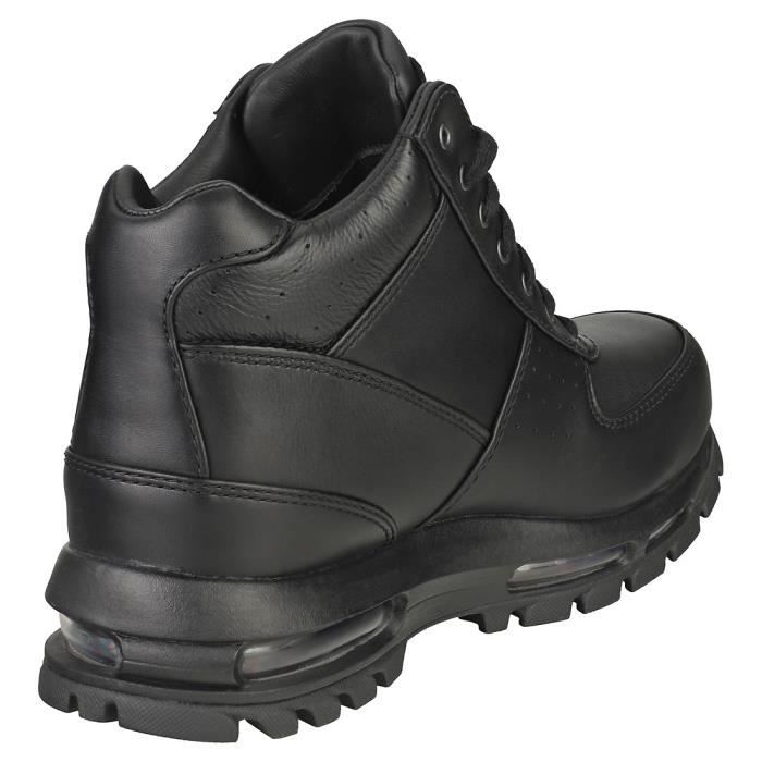 Bottes Nike AIR MAX GOADOME 865031 009 Homme Cuir Noir
