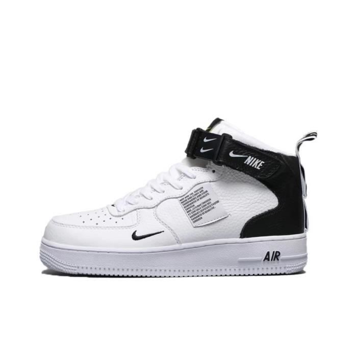 Nike air force utility mid white discount