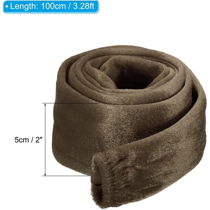 Couverture de main courante de piscine avec fermeture clair manchon de