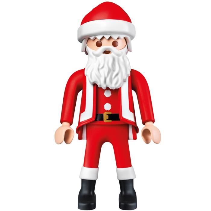 Figurine XXL Géante Père Noël Playmobil - Rouge - 60 cm - Dès 4 ans -  Cdiscount Jeux - Jouets