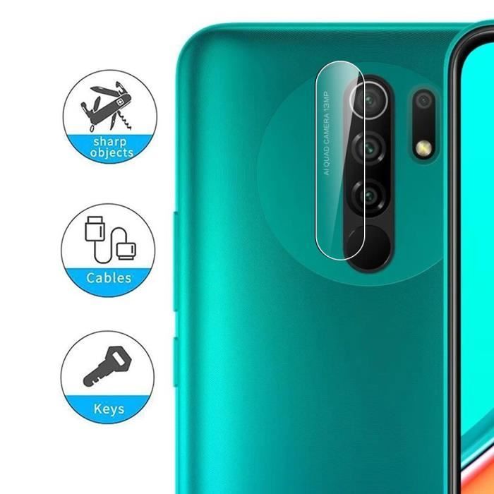 2 Films De Protection Caméra Pour Xiaomi Redmi 9T - Anti-rayures 9H - Novago